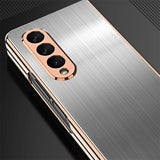 2022 New Brushed Metal Ultra-thin Anti-drop ZFOLD3 mobile phone case