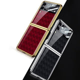 2022 Samsung ZFlip3 Fashion Folding Screen Full Covering Phone Case Cover
