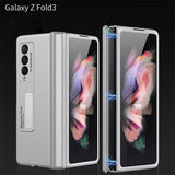 Magnetic Ultra-thin Folding Full Cover Hinge With Pen Holder Samsung Z Fold3 Protective Case