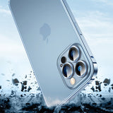 Suitable For iPhone13 Mobile Phone Shell Metal Frame Lens Film Frosted Luban Buckle Protective Case