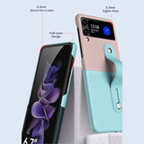 Samsung ZFlip3 Anti-Drop Folding Screen Integrated Hinge Mobile Phone Case Protective Cover