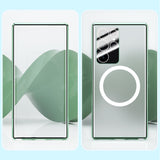 Double-Sided Tempered Glass Magnetic Wireless Charging Case for Samsung S23 Ultra