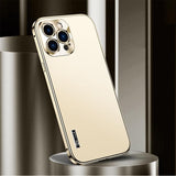 Full Alloy Magnetic Anti-drop With Lens Protection Primary Color Phone Case For iPhone 13 Series