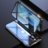Magnetische Doppelseitige Handyhülle Aus gehärtetem Glas für das iPhone 13-Serie