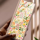 Premium Floral Pattern Business Samsung Z Fold3 Phone Case