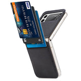 Suitable For Samsung Galaxy ZFlip3 Folding PU Leather Mobile Phone Holster