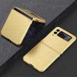 Foldable Metal Protective Case For Samsung ZFLIP 3