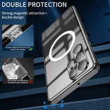 Thin Metal Magnetic Case for Samsung S23 Ultra