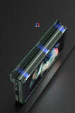 Samsung ZFold3 Solid Color Magnetic Hinge Folding Screen